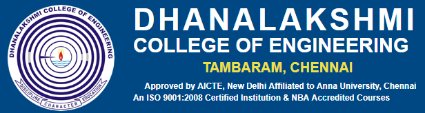 dhanalakshmi college of engineering Logo