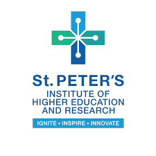 St. Peter's Institute of Higher Education and Research logo