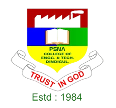 PSNA college of Engineering and Technology Logo